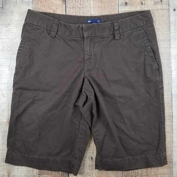 GAP Shorts | Gap Womens Shorts Brown Size 4 Bk6 | Poshmark